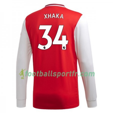 Tenue Arsenal Granit Xhaka 34 Domicile 2019-2020 Maillot de Foot ML